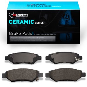 Cadillac SRX Brake Pads - Rear - R1 Concepts - Ceramic - `08-`16
